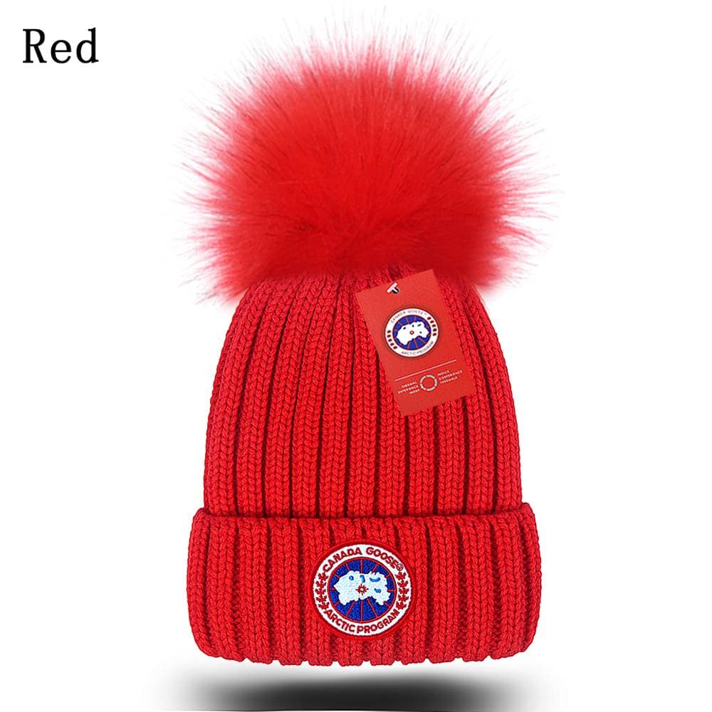 Bonnet d'hiver chaud en tricot, bonnet épais en laine et pull en velours