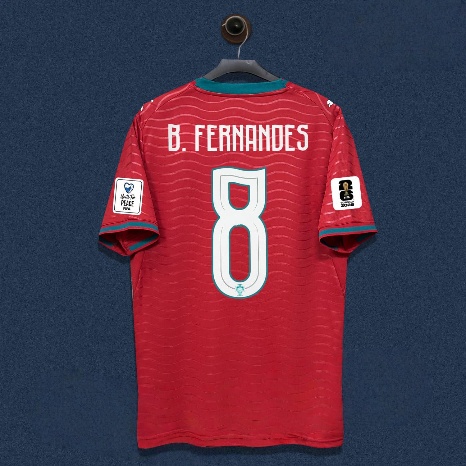 26 27 Portugal maillot de Football à domicile 2627 RONALDO B.FERNANDES RAFA LEAO maillot vêtements T-shirt 2026 2027 maillots Portugal