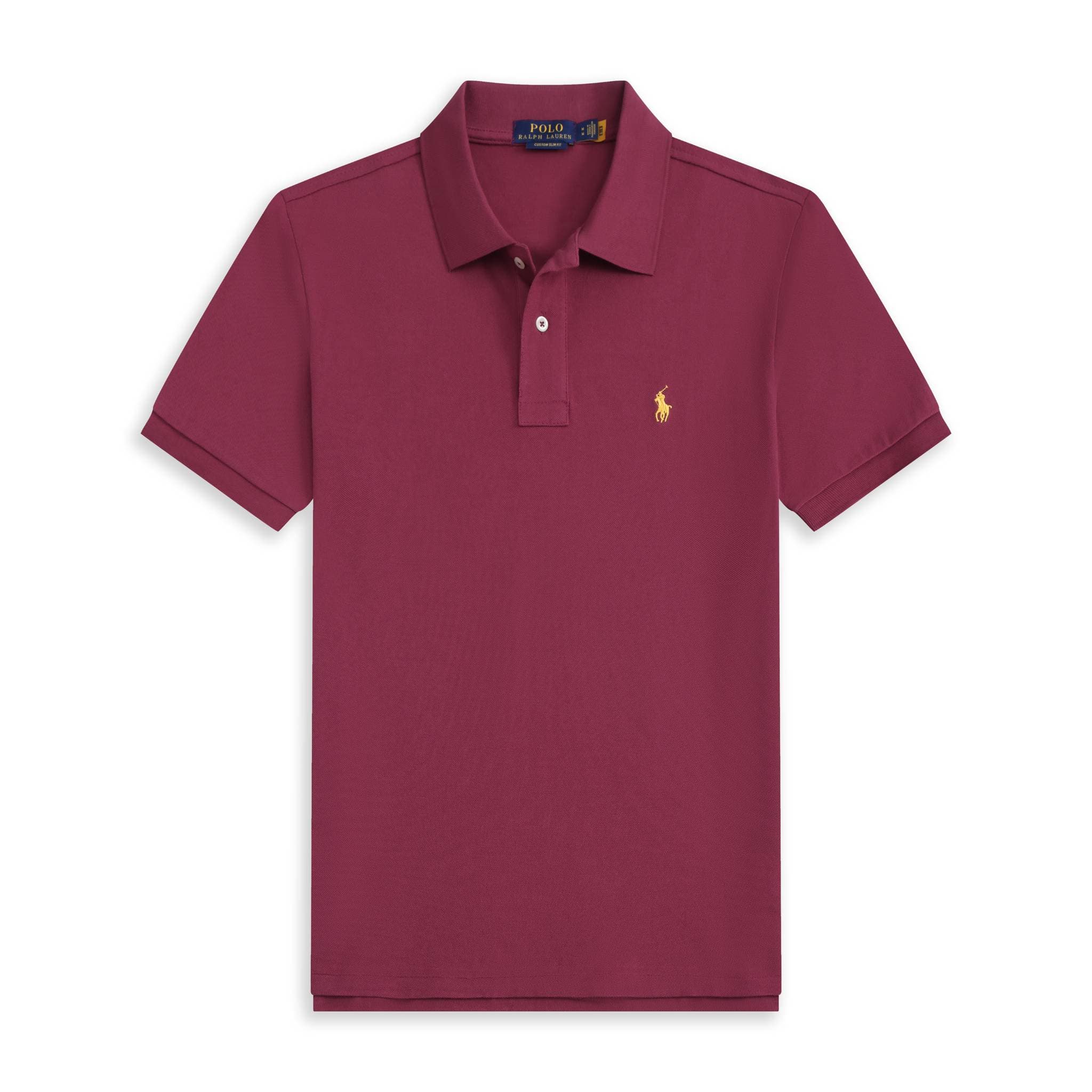 Poney Logo nouveau Polo pour hommes brodé coton uni grand T-shirt ample à manches courtes POLO classique