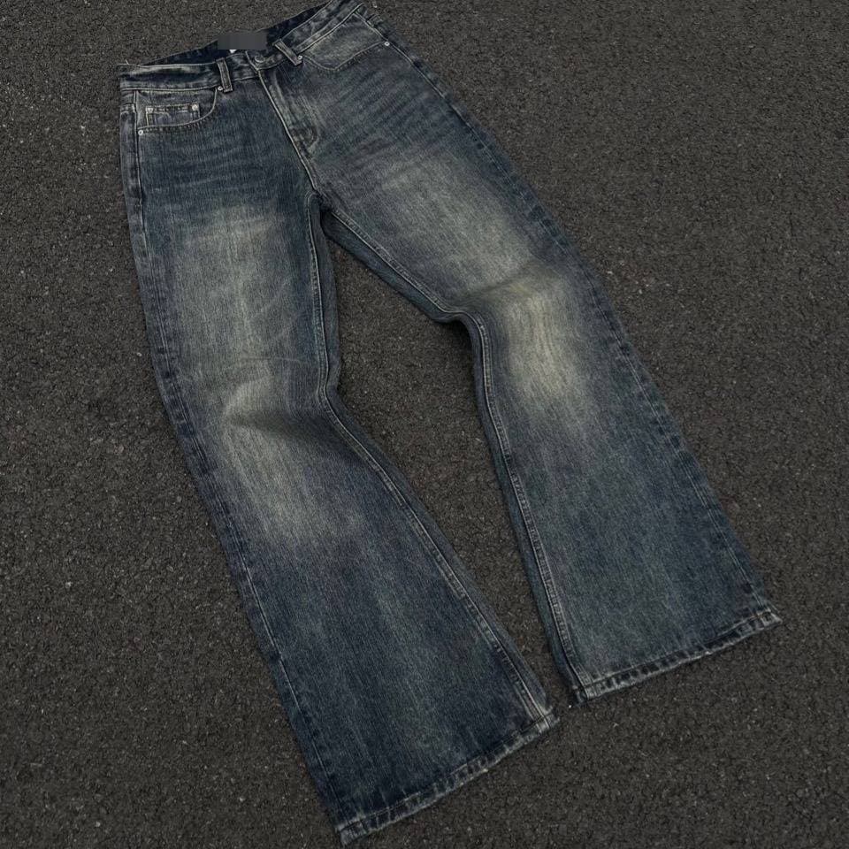 Men's Clothing 2026 Gradient Elements Men's Straight-leg Trendy Jeans