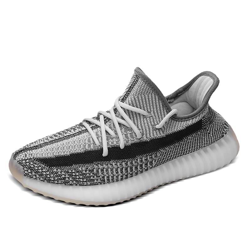 Chaussures de couple pour hommes 350 véritables semelles en pop-corn, chaussures de sport légères, chaussures de course décontractées et souples