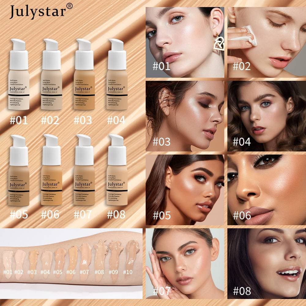 Oil Control Foundation Foundation Cream Foundation Cream Concealer Long Lasting Makeup