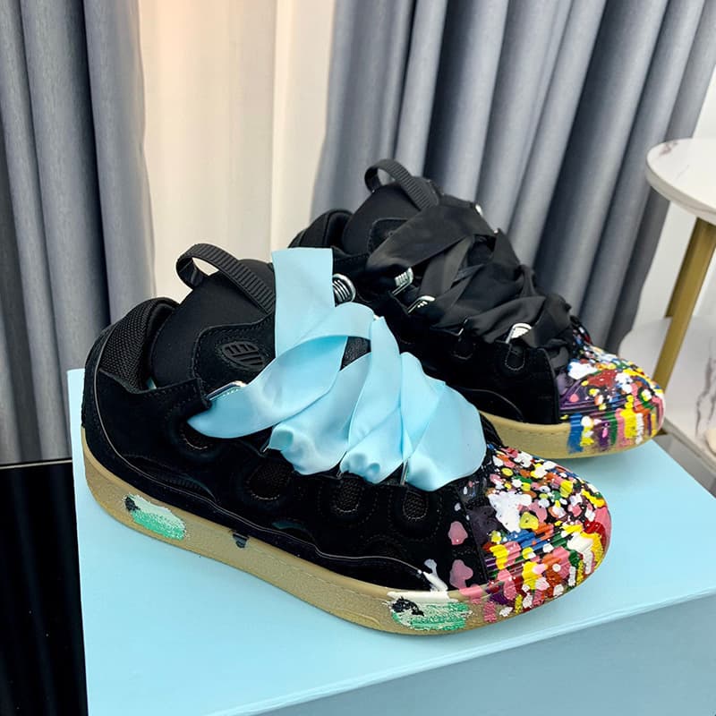 Lanvincurb Lang Fan De Training Chaussures de sport décontractées à lacets épais, confortables et polyvalentes, tendance