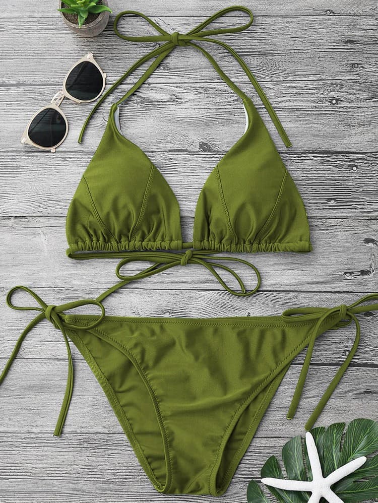 Women's Clothing New Swimsuits Sexy Swimwear Bikini Stitching Bikini