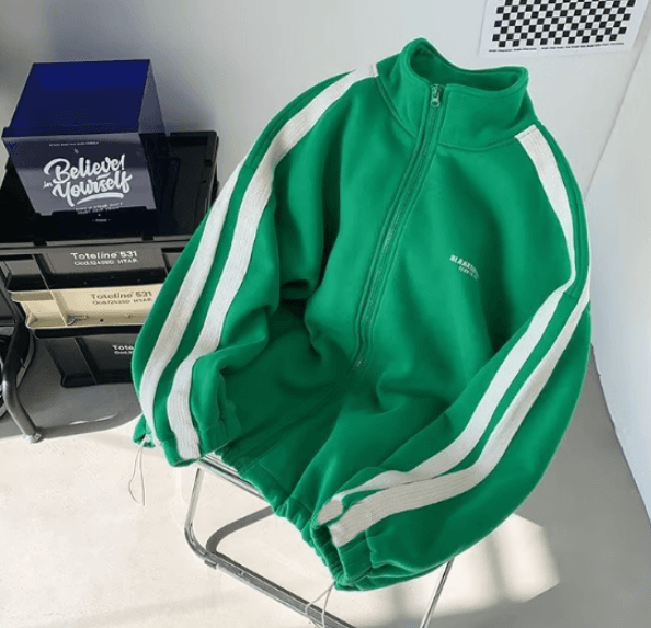 Ensemble pull streetwear pour homme : manches longues et jogging | Coupe ample et décontractée