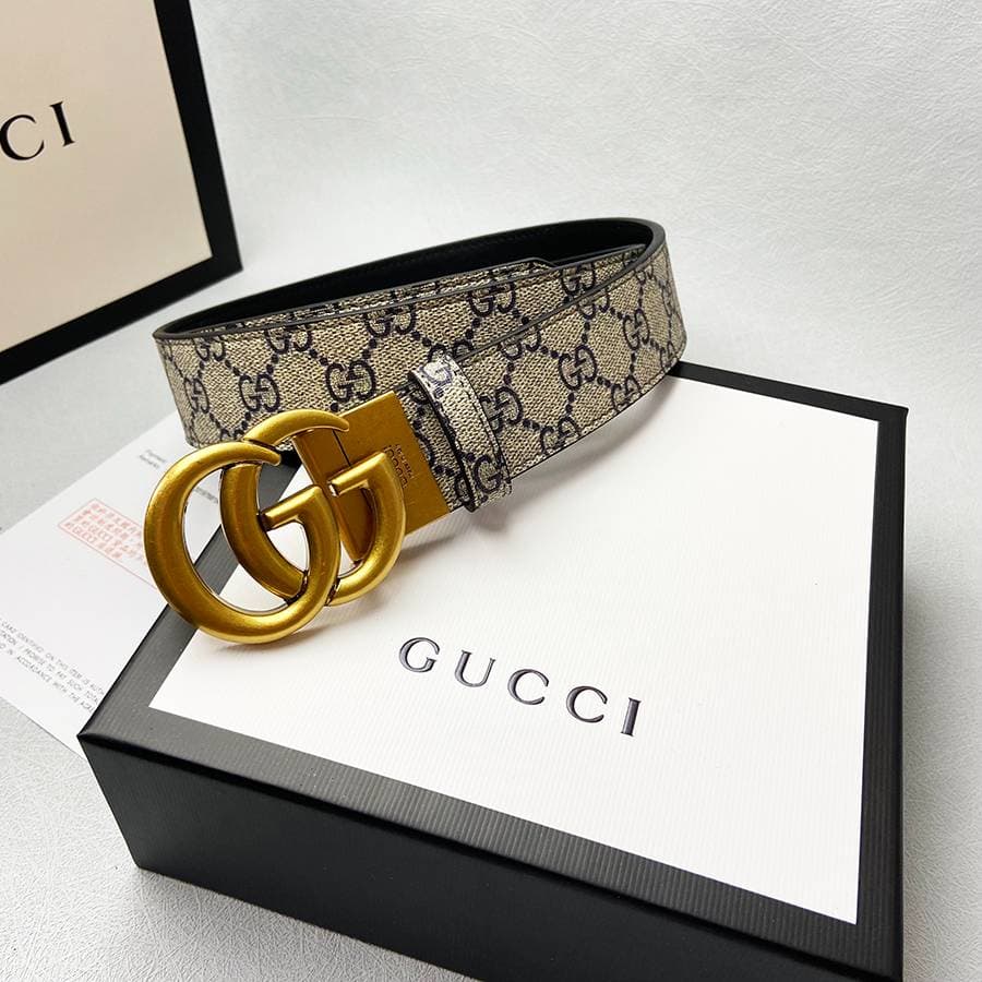 Ceinture longue classique de haute qualité pour hommes et femmes, ceinture tendance urbaine, réversible.