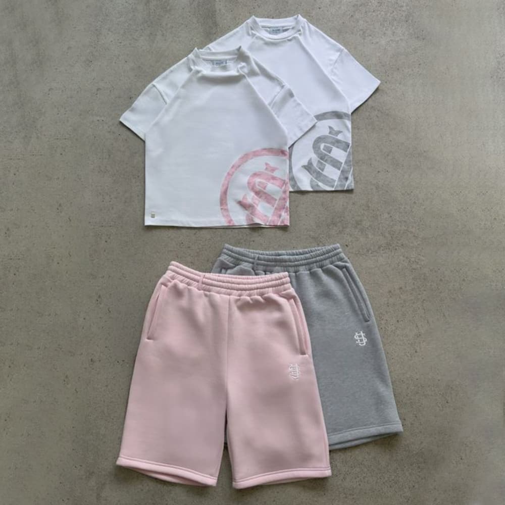 Men's Retro Y2K Street Hip-Hop Casual Shorts Loose Fit Solid Color Sports Elastic Waist Mid-Waist Black Summer Autumn Shorts-2