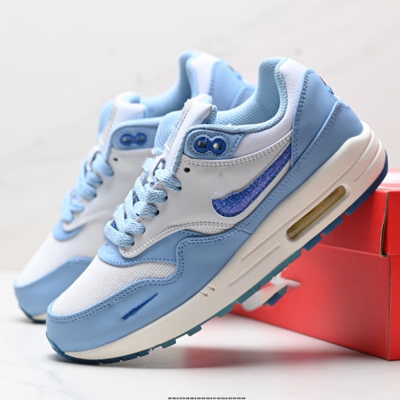 Chaussures de course basses à coussin d'air Max 1 de haute qualité, avec logo Swoosh Daisy, résistantes à l'usure et absorbant les chocs