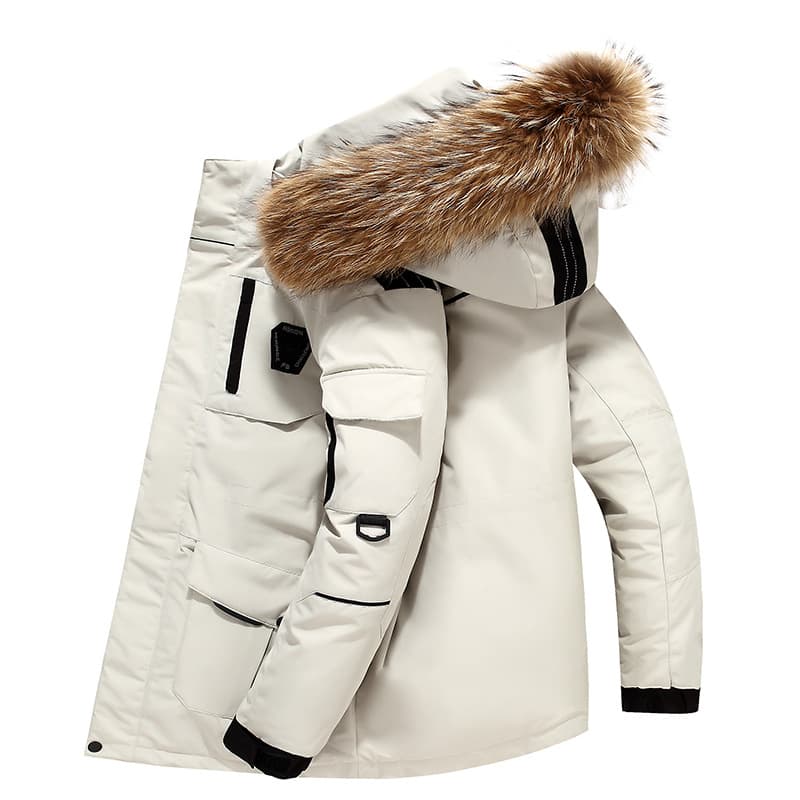 Women's Warm Jacket Jacket Long Couple Thick Warm Tooling Outdoor Winter Coat