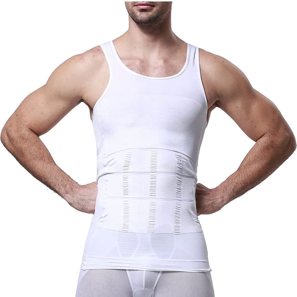 Men's Belly Vest Slim N Lift Men's Body Shaping Vest Tight Vest Slim Chest Corset Waist