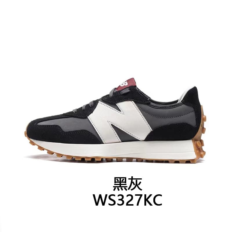 Nouvelle version pure originale haute NB327 Sports Newzu gris décontracté semelle épaisse chaussures de course augmentant la hauteur intérieure p