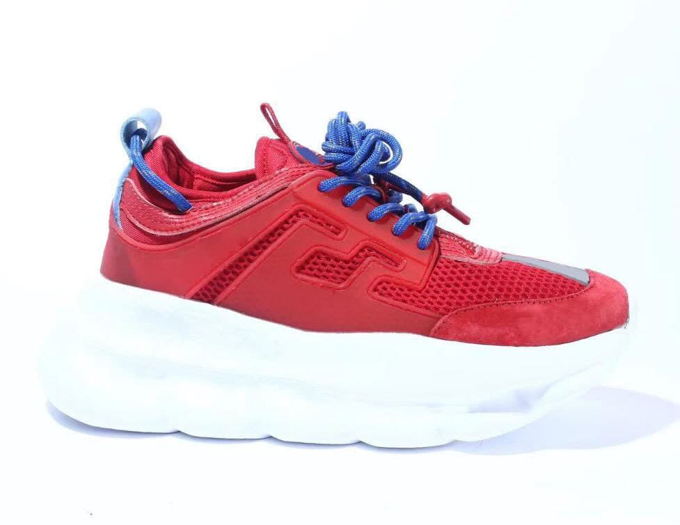 Chaussures de sport décontractées, chaîne de commerce extérieur transfrontalier, station européenne, chaussures de papa rétro, semelle épaisse