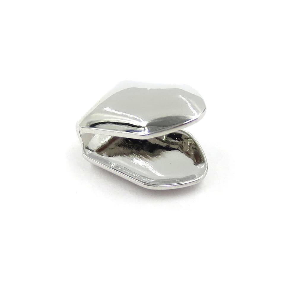 Grillz Hip Hop en Or pour une Dent - Bijou Dentaire Plaqué Or pour Hommes et Femmes - Design en Forme de U Disponible en Or, Argent, Or Rose et Gris