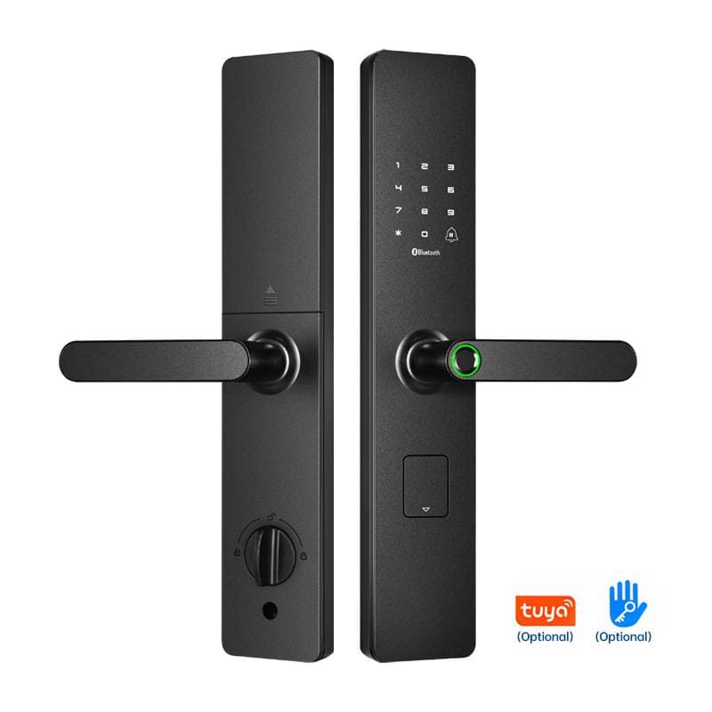 Smart Electronic Lock Fingerprint Lock For Rent Apartments Wooden Door Password Lock Cross-Border Smart Lock Home Security