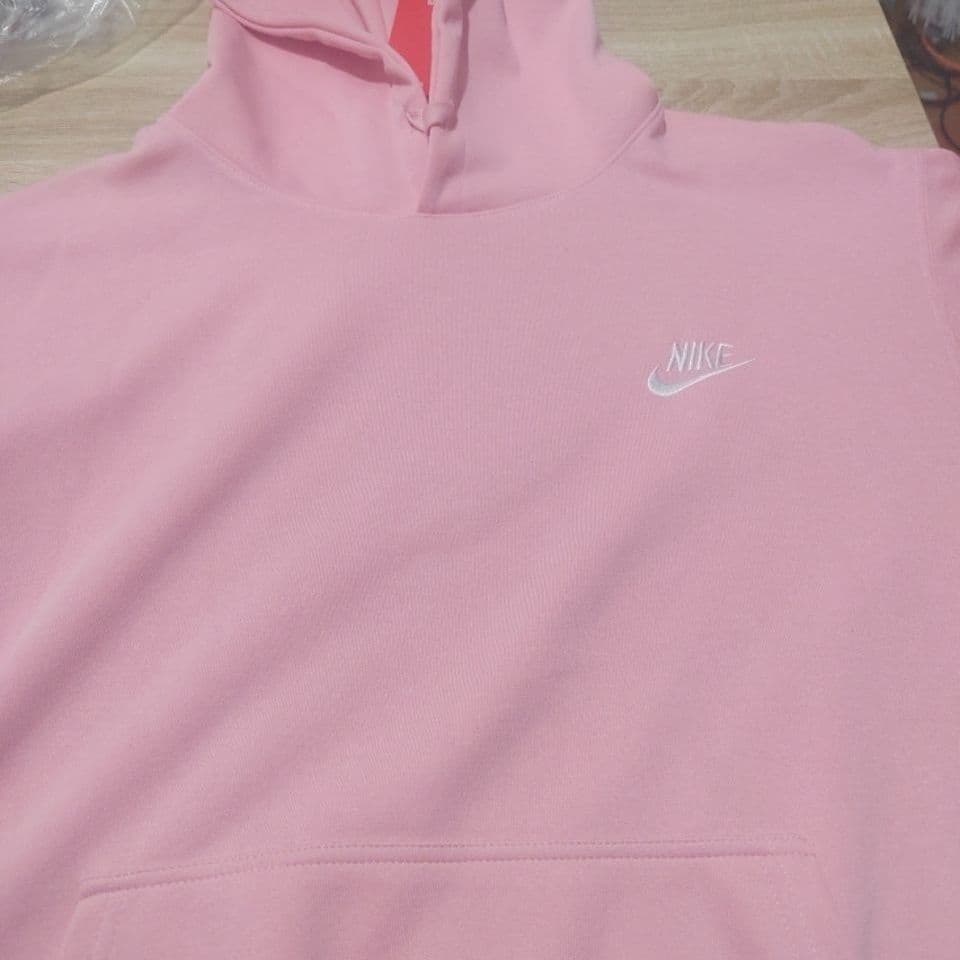 Veste classique chaude brodée à capuche Nike automne/hiver, style unisexe