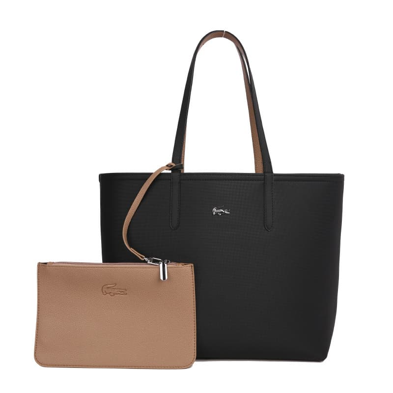 Sac fourre-tout double face tendance en crocodile, sac de courses de haute qualité, sac à main à bandoulière polyvalent et portable, nouvelle col