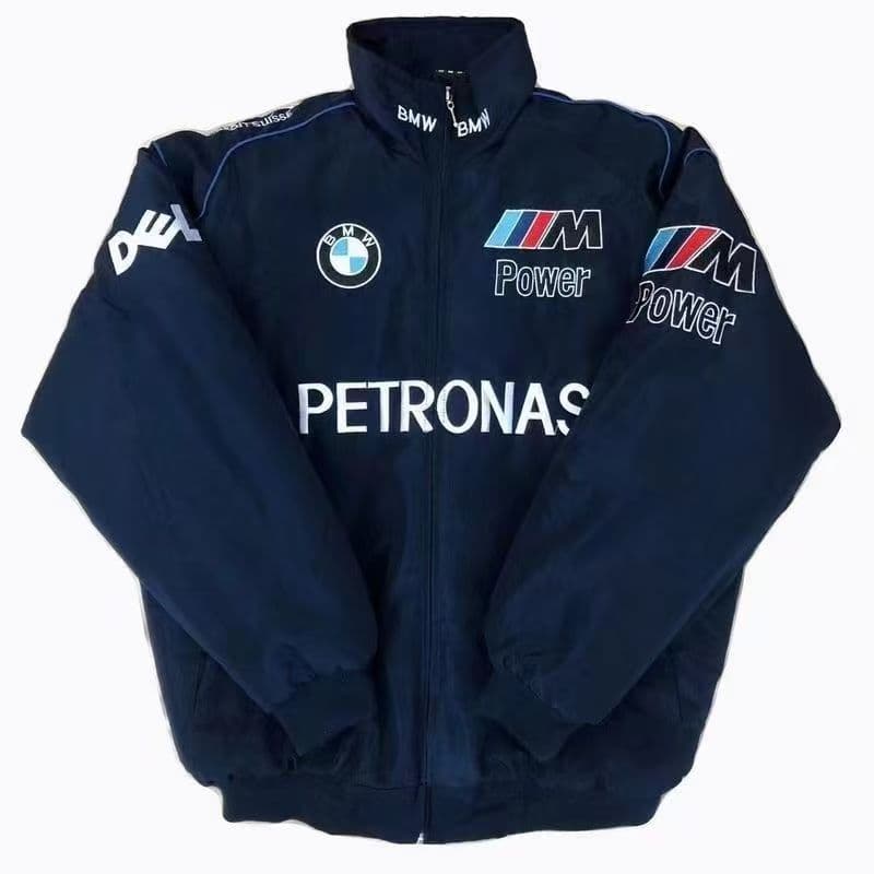 Combinaison de course brodée F1, combinaison de course, combinaison de cyclisme, combinaison de moto, veste décontractée brodée à manches longue