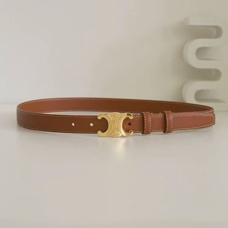 Ceinture en cuir véritable pour femme, modèle 2024, nouvelle ceinture polyvalente pour jeans, décoration tendance, motif arc de triomphe