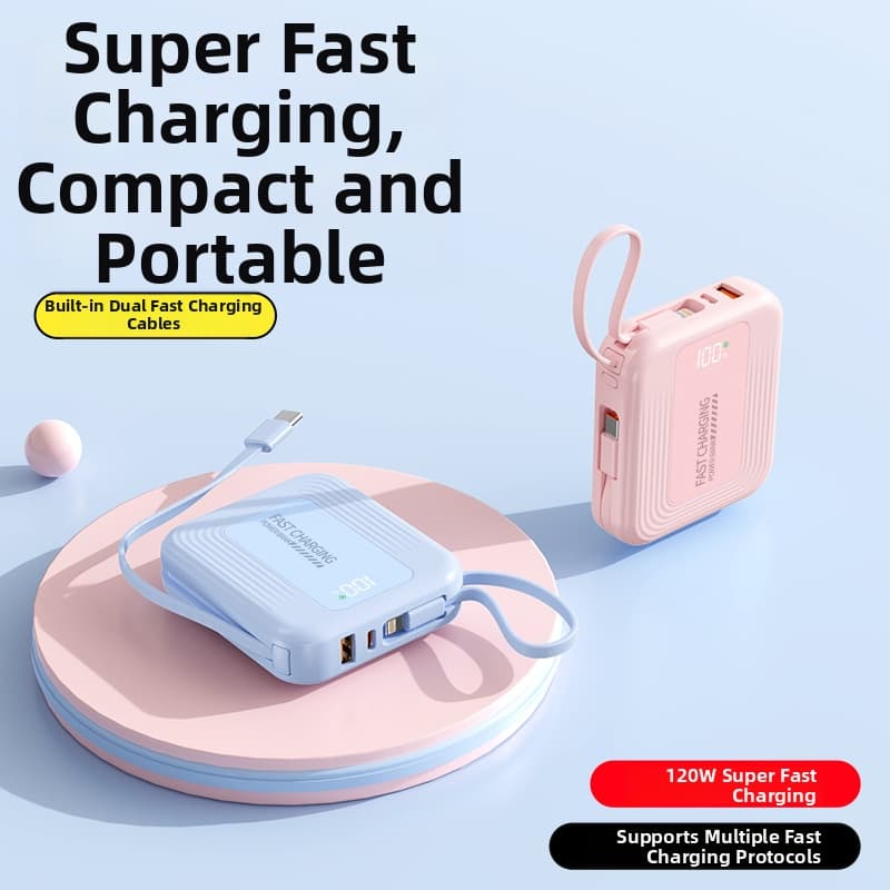 Super Fast Charging Power Banks 20000mAh Large Capacity Slim Lightweight