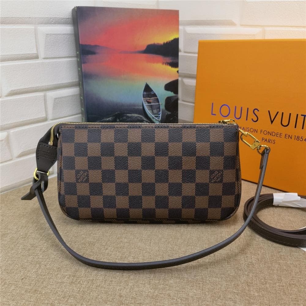 Sac à main Kelly en cuir véritable pour femme, style classique, avec chaîne, mini sac à bandoulière en cuir de vache, haute qualité