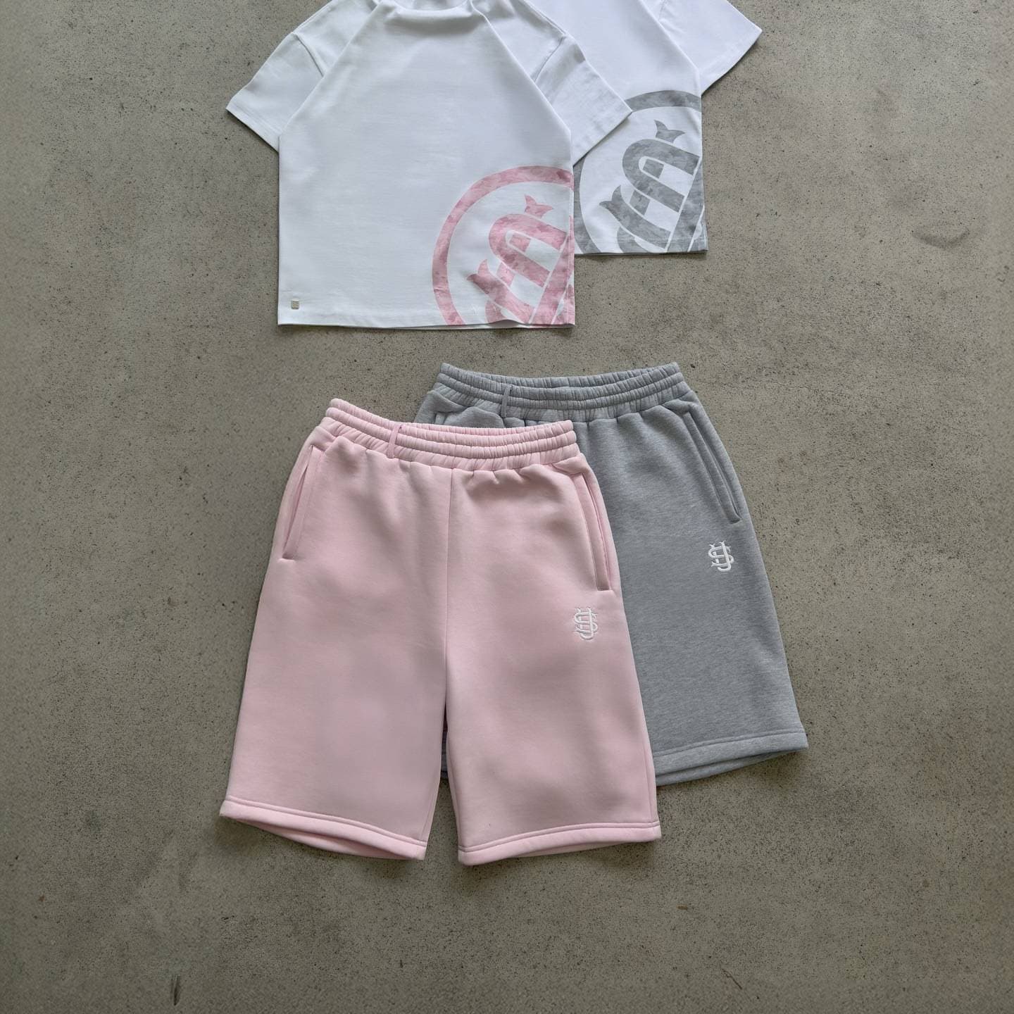 2026 Men's Clothing Elastic Casual Shorts Trendy Brand Embroidered Small Label Men And Women Summer Street Loose Shorts