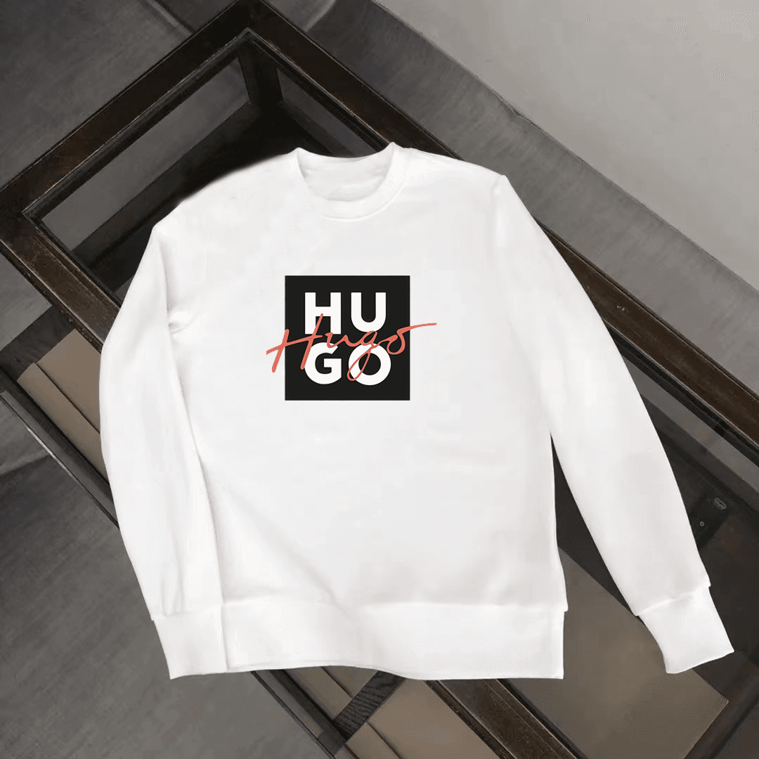 Pull col rond tendance automne-hiver pour homme et femme, chemise à capuche col rond sport et décontractée