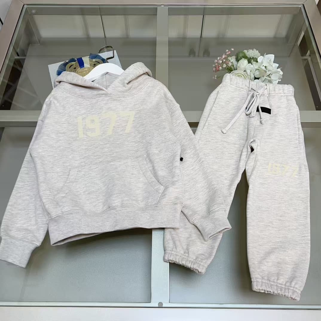 22 styles essentiels pour enfants : sweat à capuche, survêtements, pantalons à capuche, coupe ample, pulls classiques floqués avec lettres 3D, st