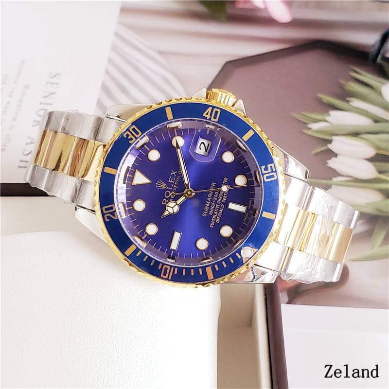 Yacht-Master Montre pour Homme Goût Premium Bracelet en métal Style Classique Travailleur d'affaires Mouvement à Quartz Socialisateur Diamètre 40
