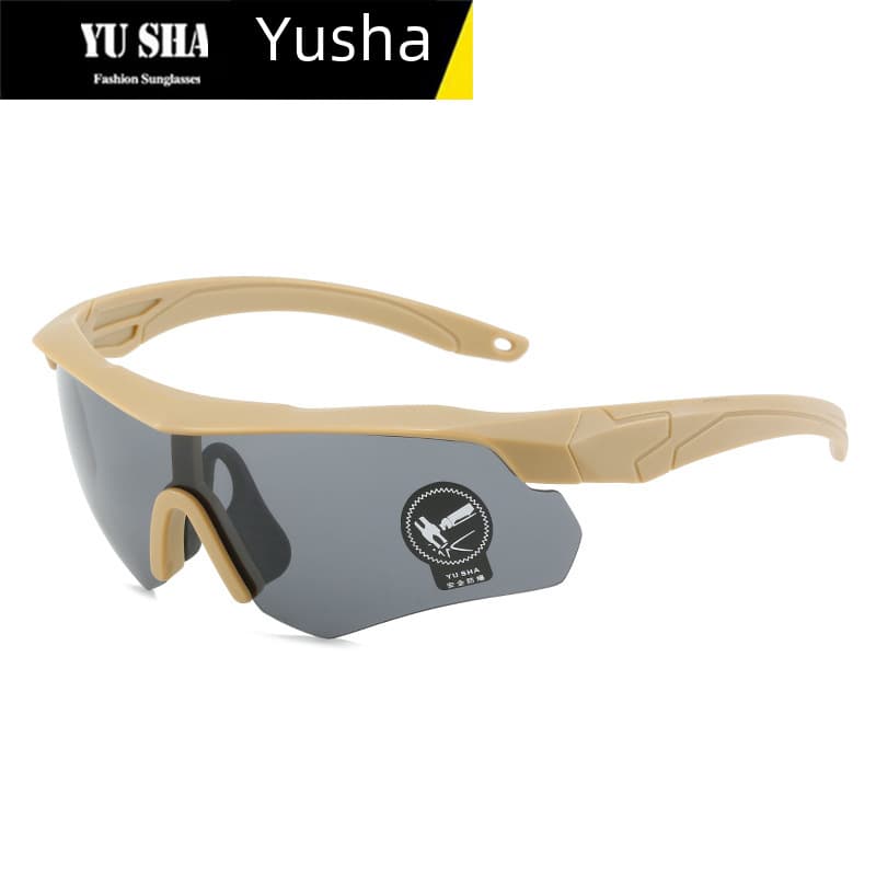 Yusha New Military Fan Explosion-proof Goggles CS Shooting Goggles Tactical Glasses Myopia Wind-proof Sand Riding Glasses