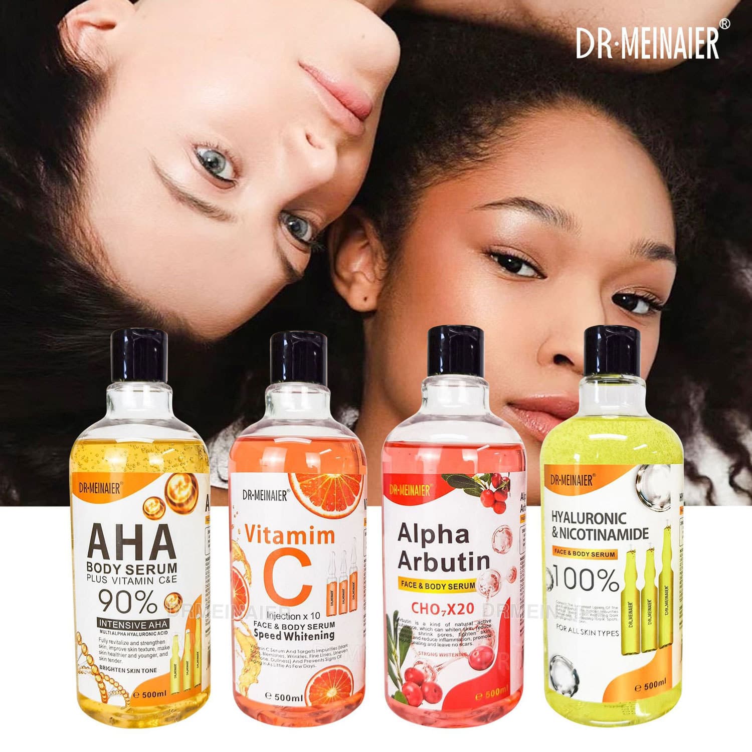 AHA Gentle Firming Repair Skin Arbutin Hydrating Brightening Essence Moisturizing Serum