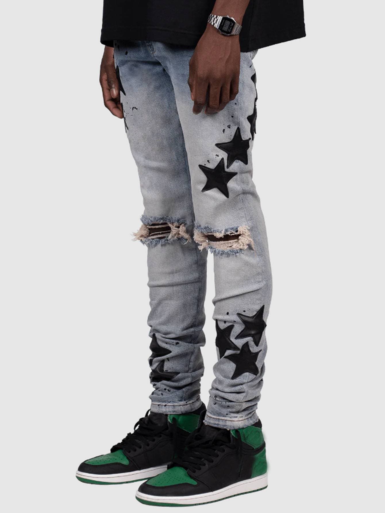 Men's Clothing 25 New Star Regular Style Fashion High Street Denim Trousers