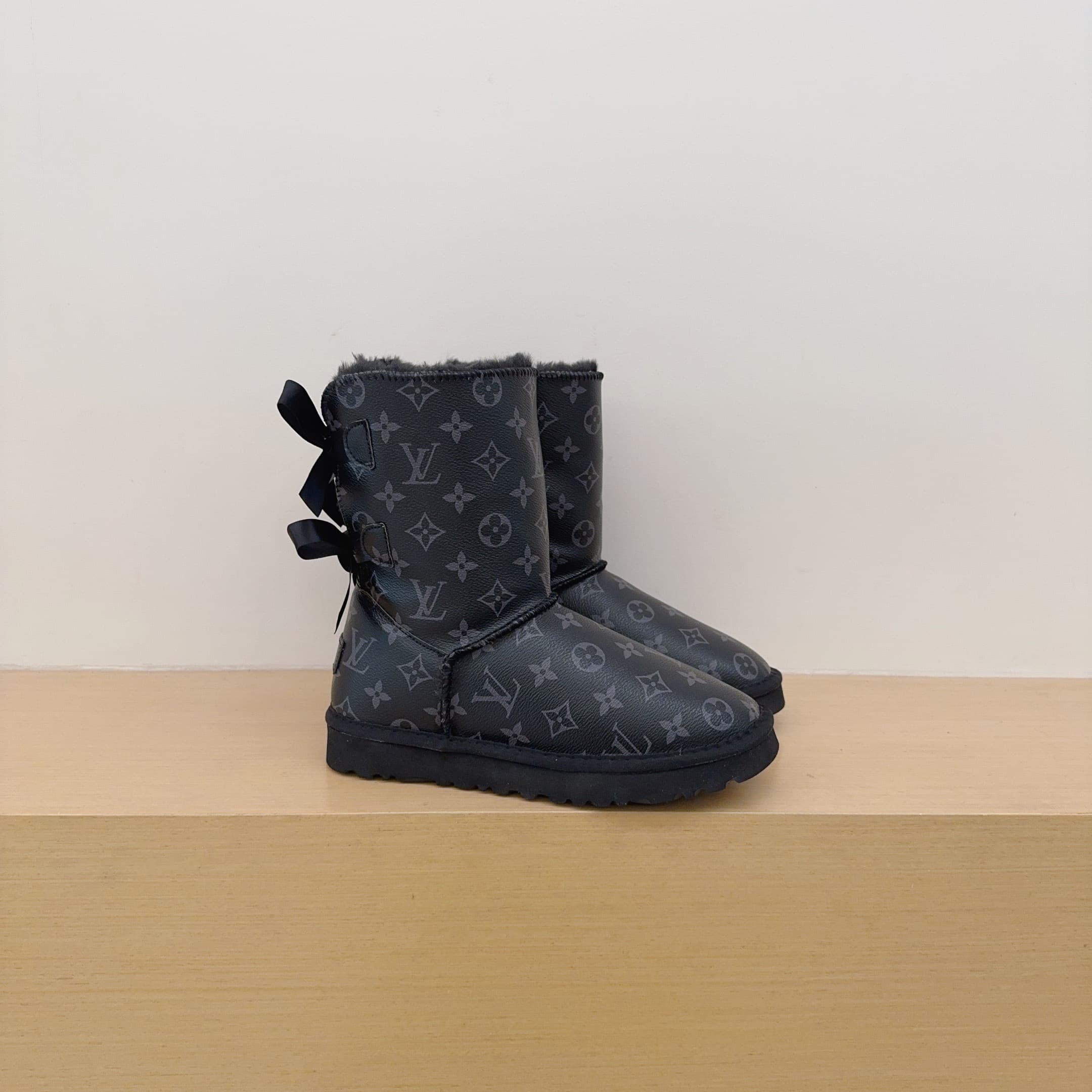 Nouvelles bottes UGG automne/hiver pour femme, confortables et chaudes, style décontracté / Bottes de neige mi-mollet