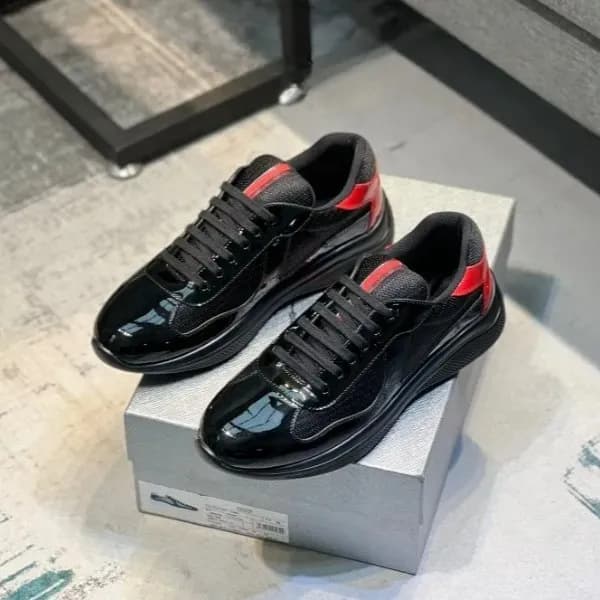 Chaussures basses décontractées pour homme, pointure 25, en caoutchouc souple et cuir verni, unisexes, multicolores, bout amande et bout rond.