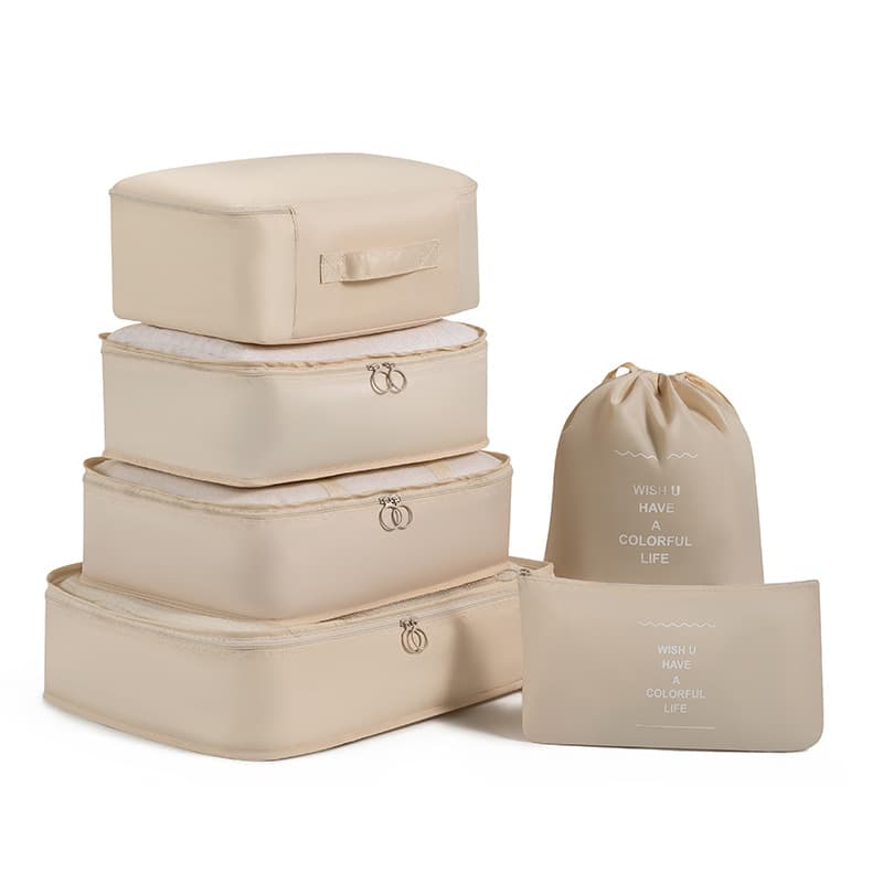 travel storage bag Korean style fashion twill suitcase clothes storage bag travel underwear storage bag