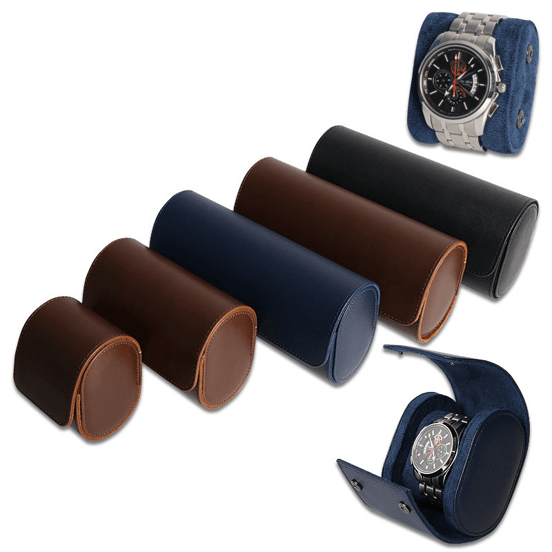Genuine Leather Watch Box Single/double/triple Watch Storage Box Mechanical Watch Dustproof Protective Leather Box