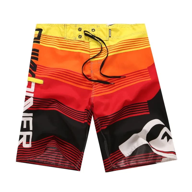 2024 New Men's Trunks Swimming Running Surfing Bermuda Board Shorts Swimsuit Beach Pants Leis