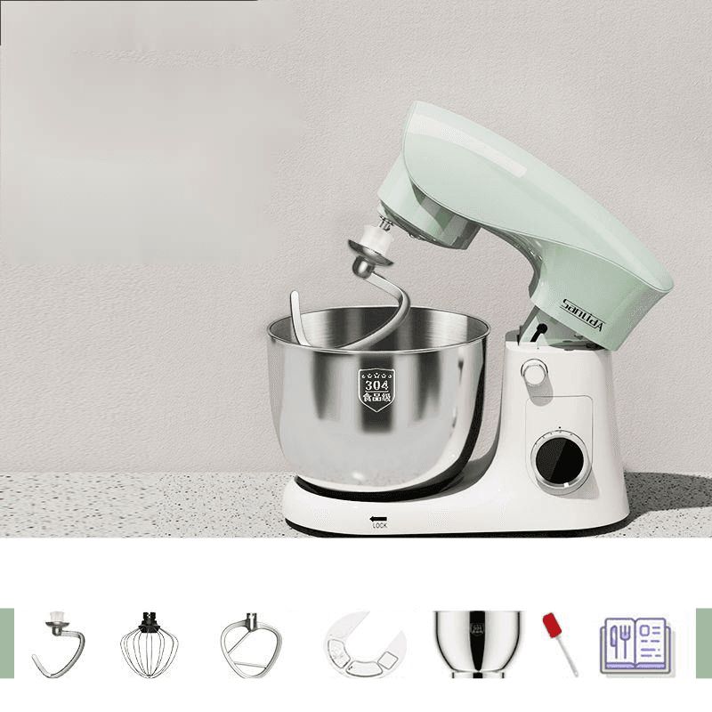 Home Chef Machine Fully Automatic Multi-Functional Kneading Dough Cream Fresh Milk Whipping Meat Mixer