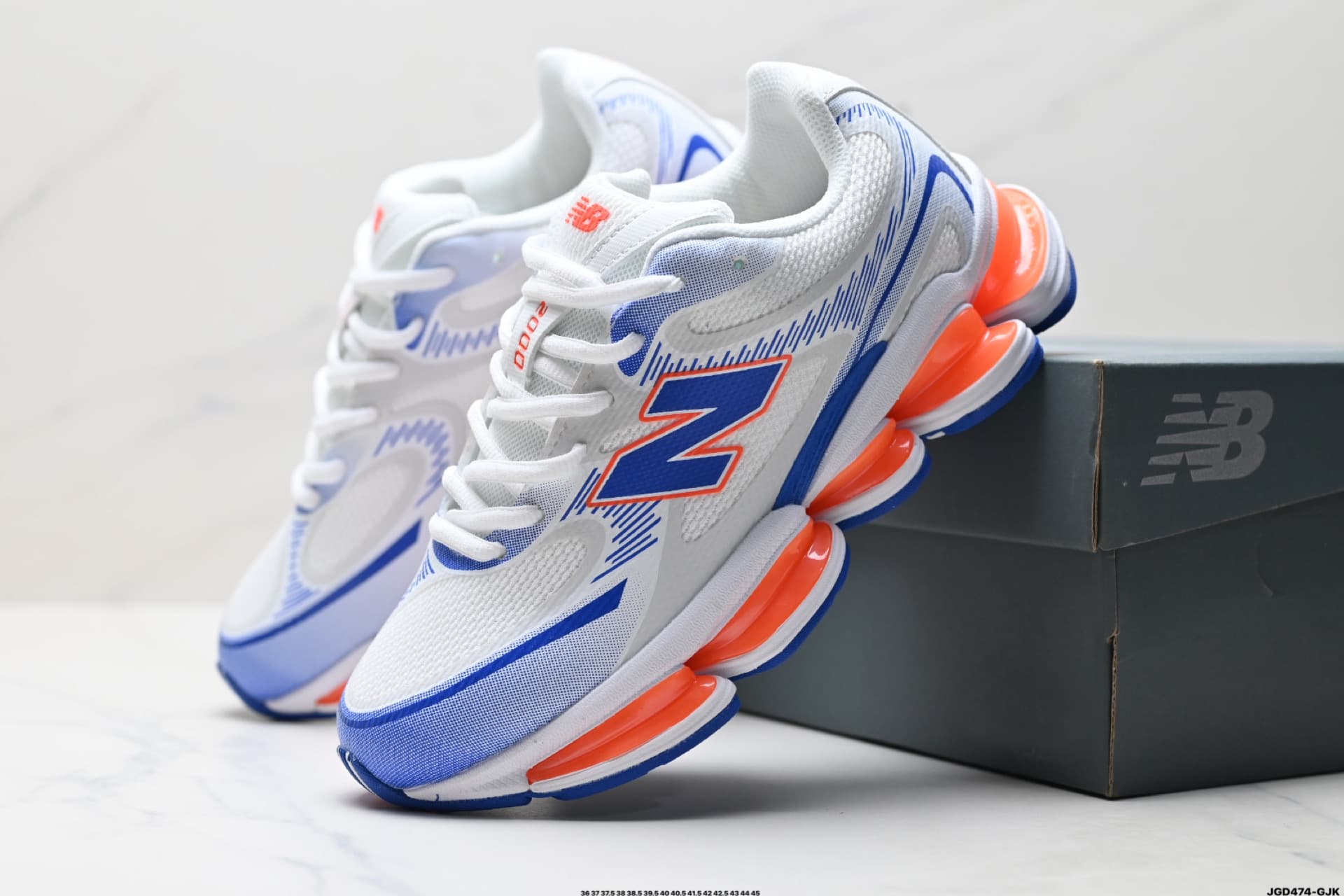 Chaussures de sport basses et décontractées Putian Original Box NB 2000 unisexes, résistantes à l'usure
