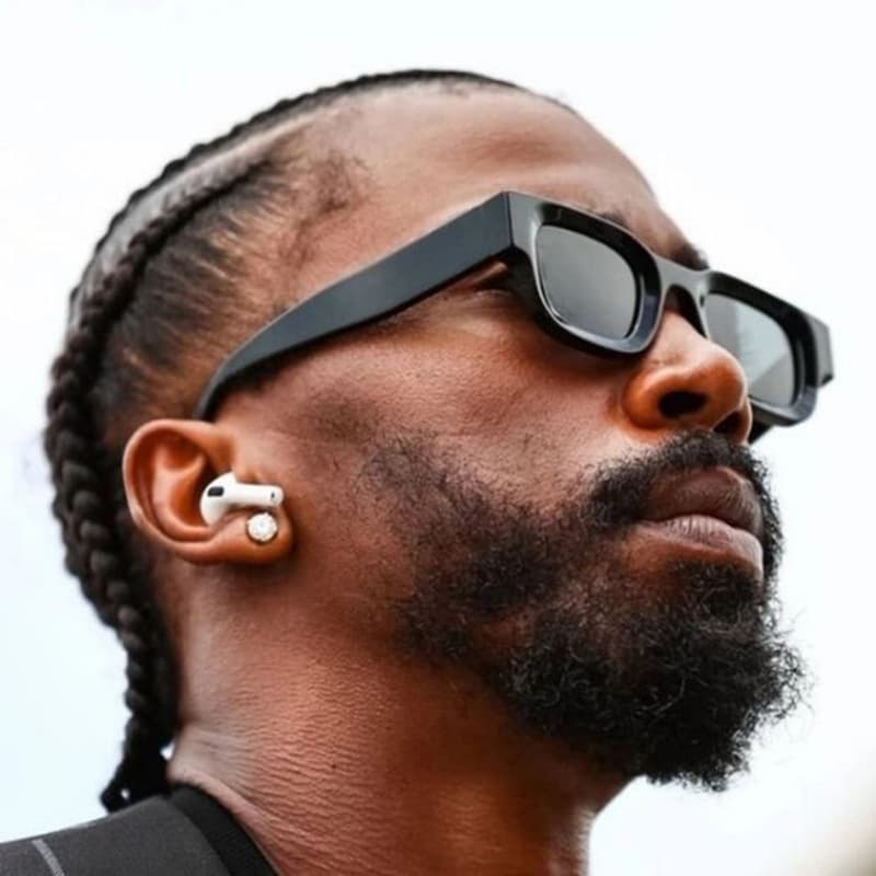 Men's Sunglasses Small Frame Concave Sunglasses Concave Style Retro Hip Hop Punk Sunglasses Sunglasses Anti Ultraviolet