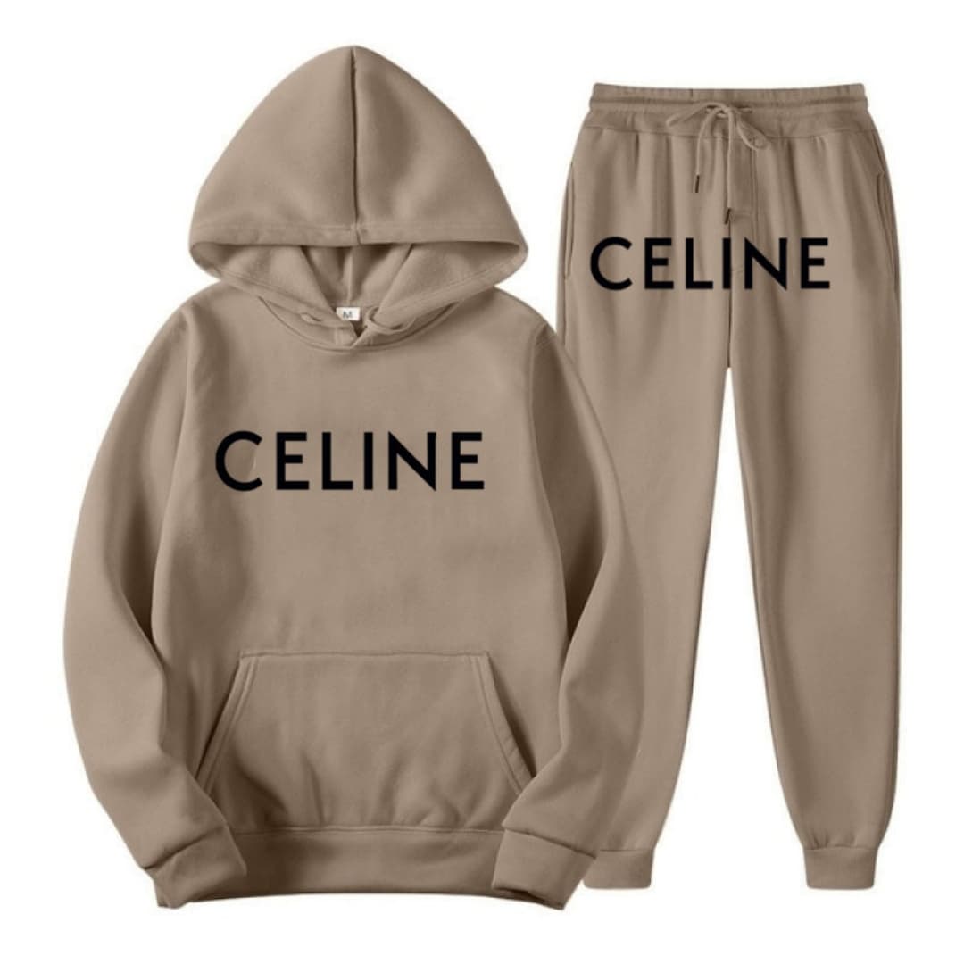 Ensemble sweat à capuche ample et polyvalent pour l'automne et l'hiver, nouvelle collection unisexe de grande marque
