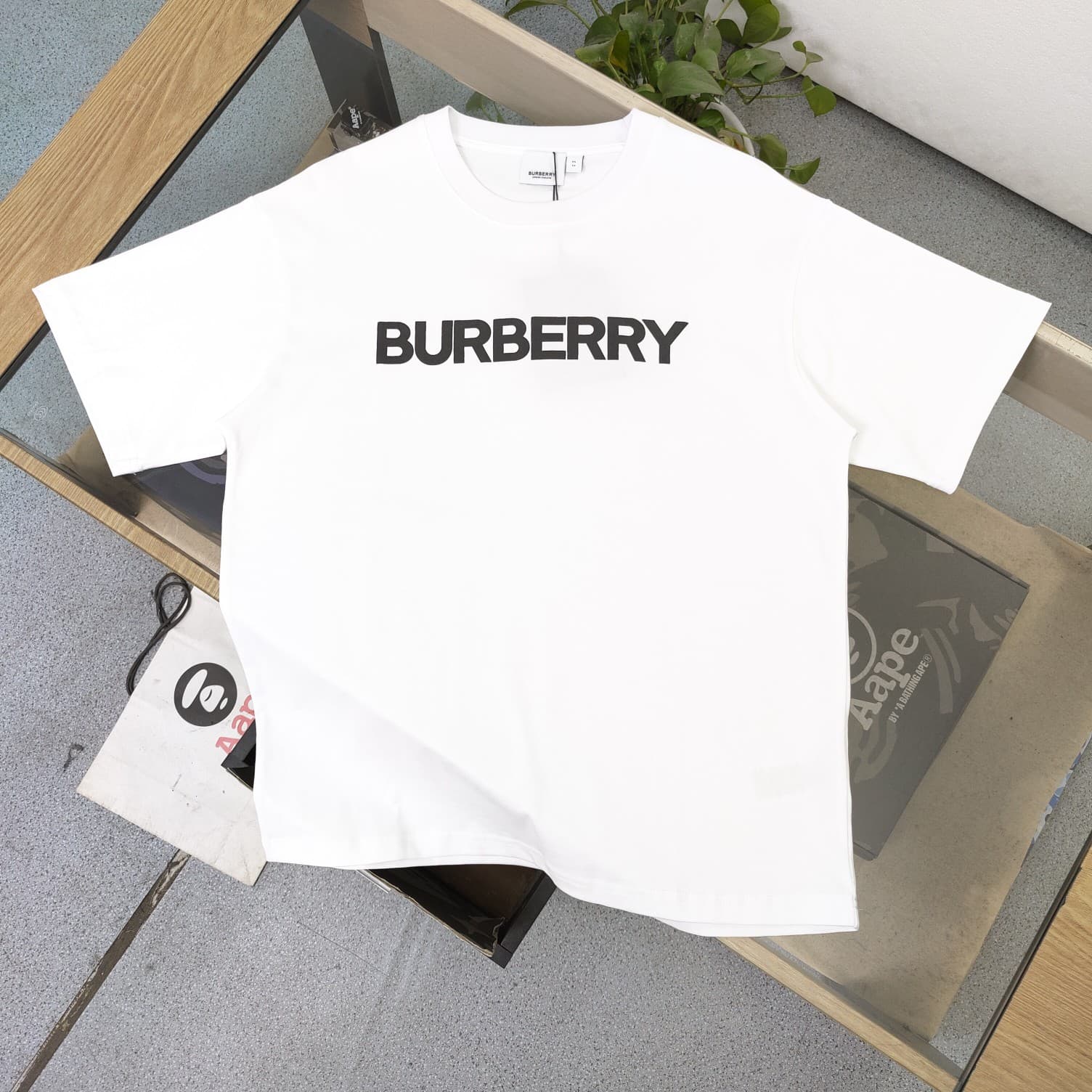 T-shirts de marque de haute qualité, t-shirts tendance décontractés d'été pour la maison, t-shirts en pur coton amples, simples et polyvalents