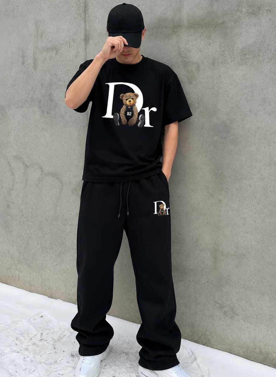Men's Clothing Men's Retro Hip Hop Denim Shorts High Street Style Rhinestone Embellished Straight Leg Loose Fit Five Point