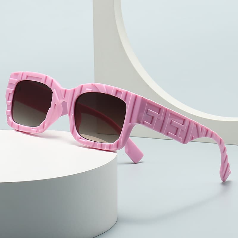 European and American sunglasses ins fashion square sunglasses men's large frame sunglasses women's sunglasses 103
