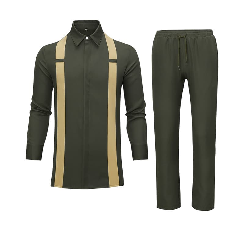 Men's Clothing men's suits independent station hot selling color matching fashion breathable casual versatile