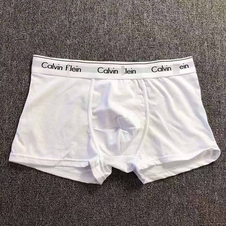 Lot de 3 boxers Calvin Klein pour homme – Boxers en coton stretch noir/blanc/gris