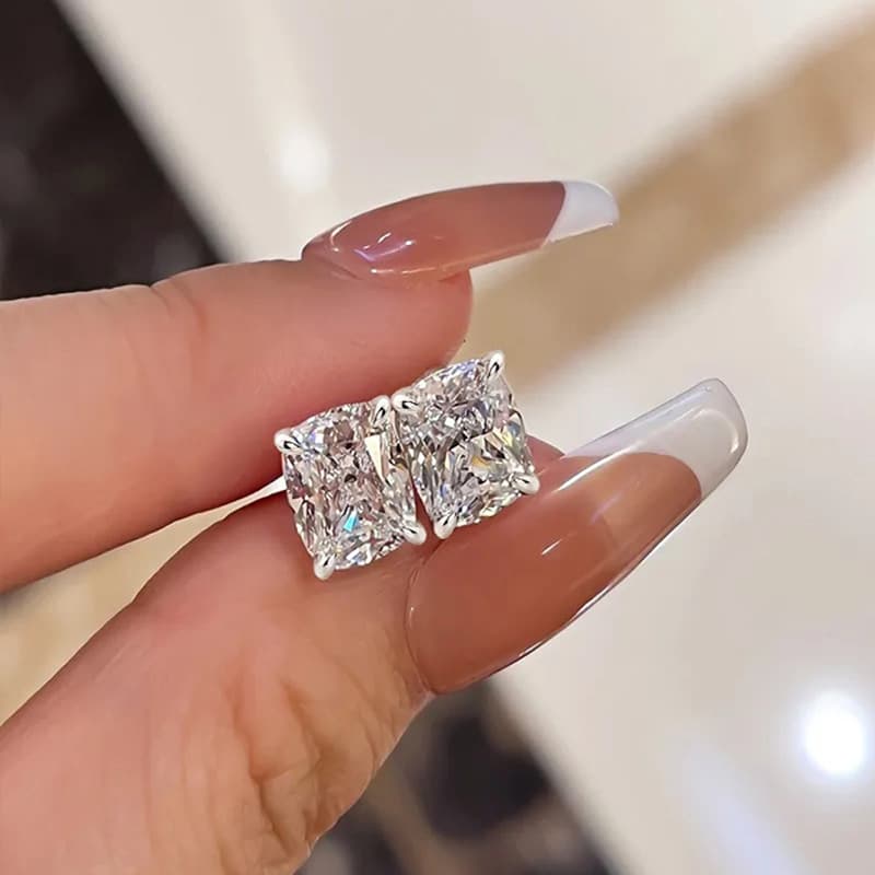 Unisex Jewelry Fashion fashion multi-color zircon earrings temperament crystal earrings jewelry