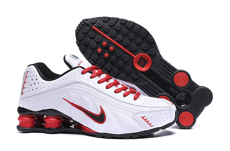 Chaussures de course Shox R4 pour hommes et femmes Pillar 2020, chaussures d'entraînement en plein air, 36-46
