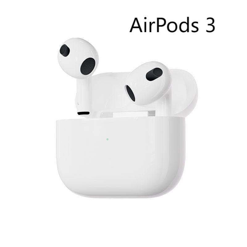 Apple. Écouteurs Bluetooth sans fil Airpods 2/3 Pro 1/2 avec GPS et micro
