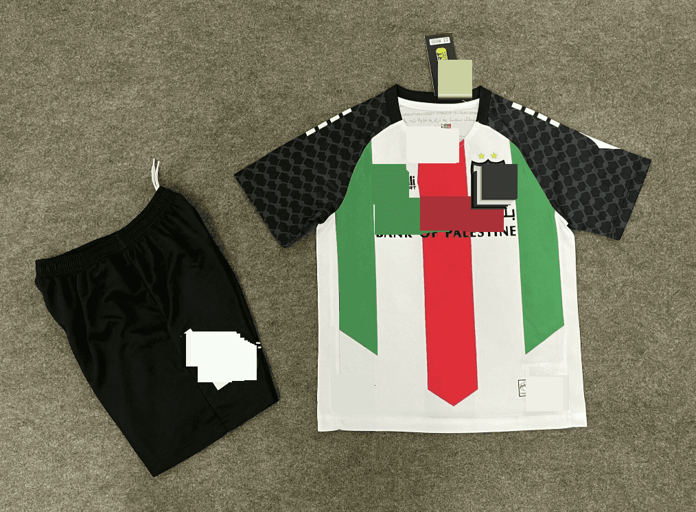 2526 Palestinian Home Stadium European Home Children's Jersey Set