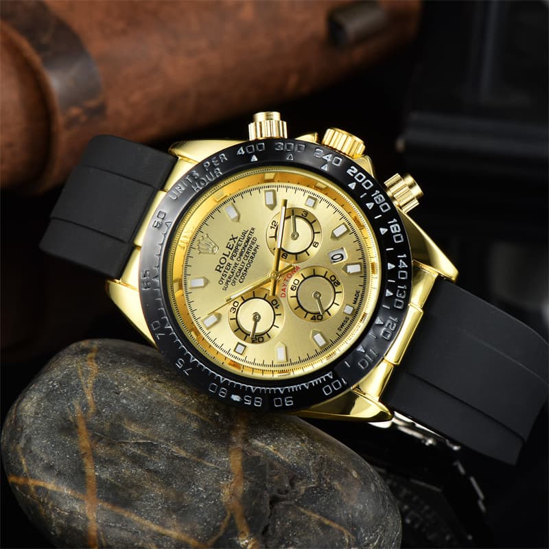 Montre à Quartz pour hommes, classique, populaire, légère, de luxe, pour loisirs, étanche, calendrier, bande sélectionnée